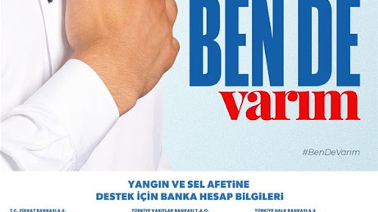 AFAD'ın yangın ve sel afetleri yardım kampanyasına 132,8 milyon lira bağış yapıldı