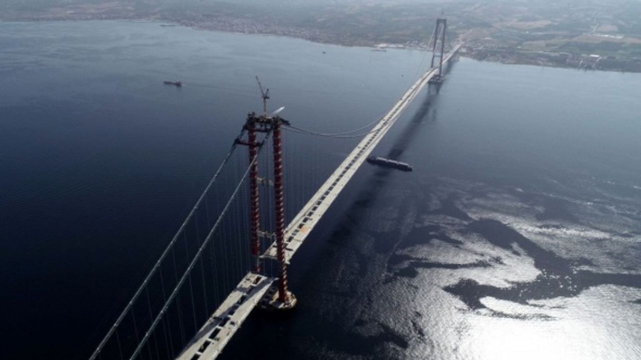 1915 Çanakkale Köprüsü'nün geçiş ücreti belli oldu
