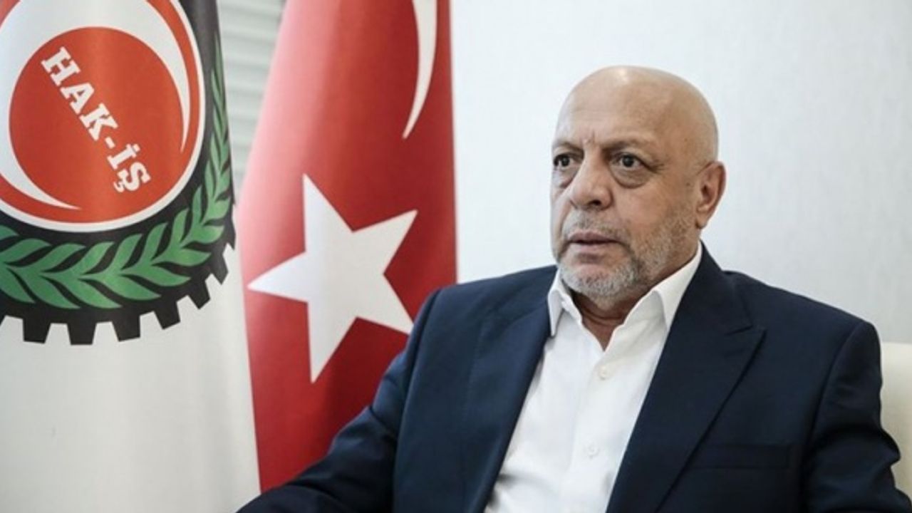 Hak-İş Başkanı Arslan: En düşük emekli aylığı asgari ücrete eşitlensin