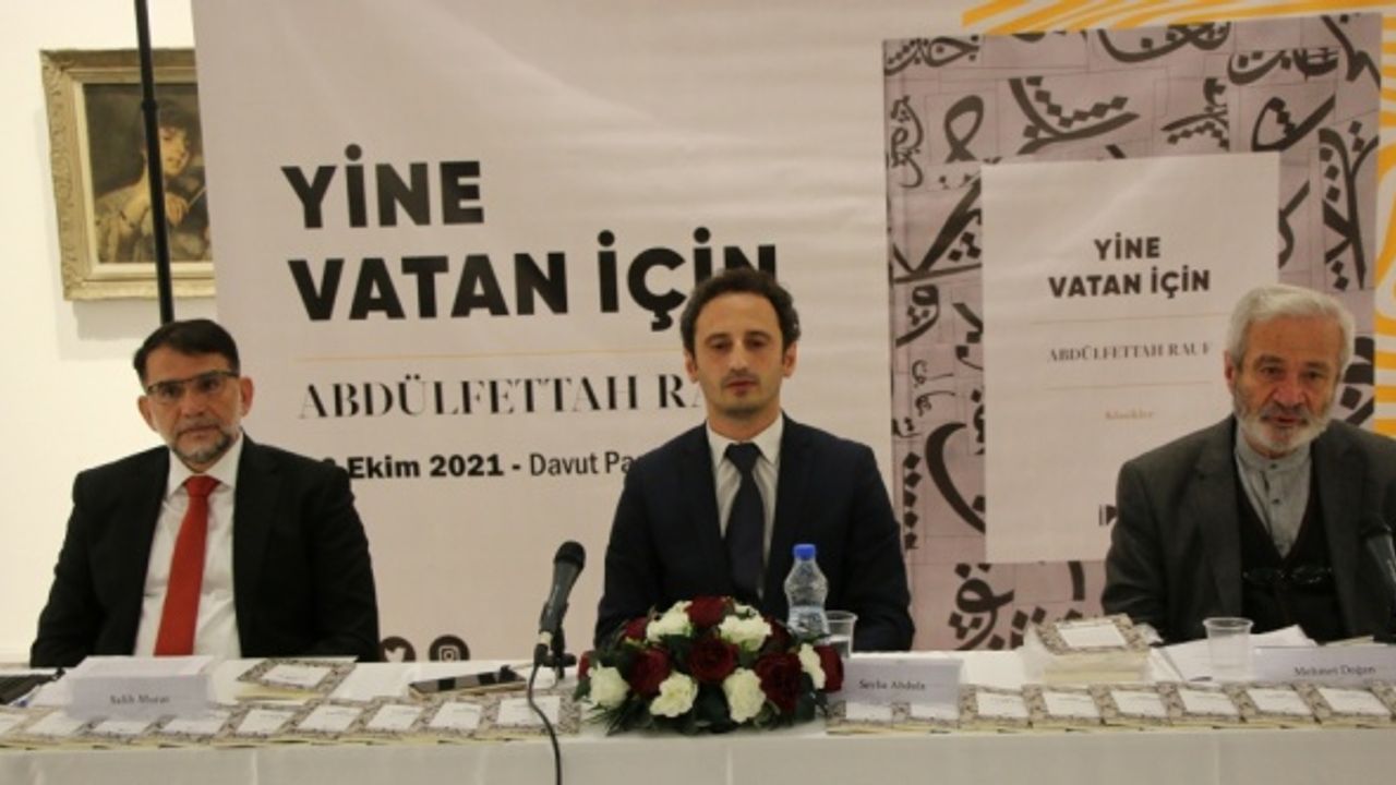 Üsküplü vatan şairi Abdülfettah Rauf'un şiirleri 60 yıl sonra okuyucuyla buluştu