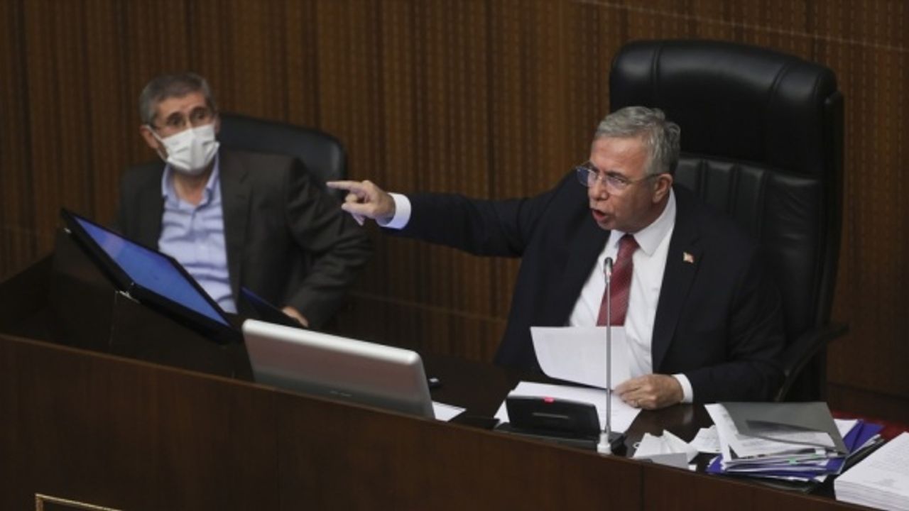 Ankara Büyükşehir Belediye Meclisinde İYİ Partili Lütfü Türkkan tartışması