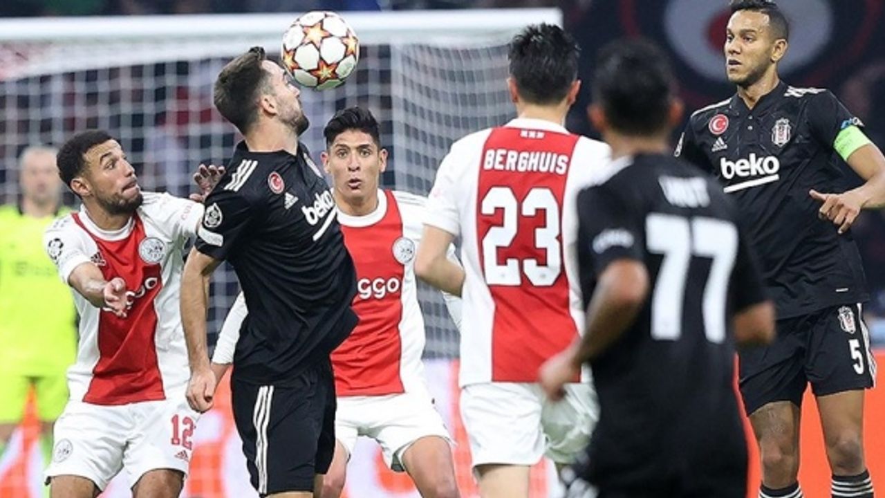 Beşiktaş, Şampiyonlar Ligi'nde Ajax'ı konuk edecek