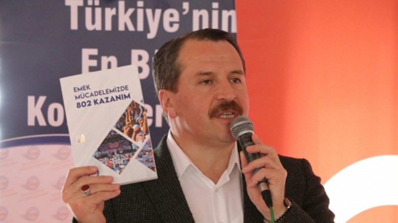 Memur-Sen Genel Başkanı Yalçın: "Helalleşeceksen önce emekçiyle helalleş"