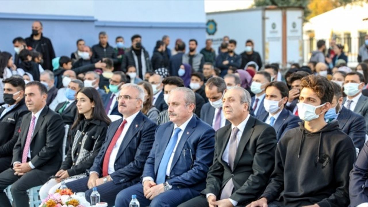 TBMM Başkanı Şentop, Şehit Ali Gaffar Okkan Akademi Lisesinin açılışını yaptı: