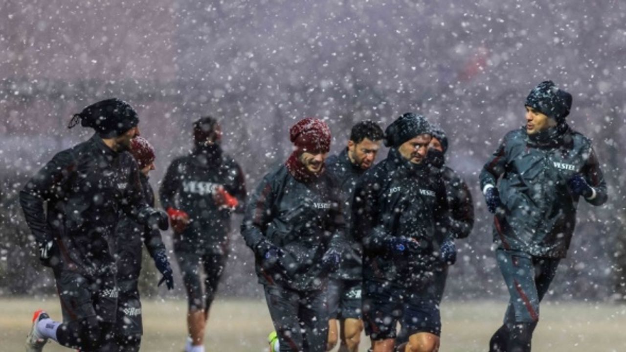 Trabzonspor'da Medipol Başakşehir maçı hazırlıkları başladı