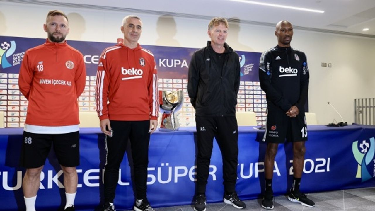 Beşiktaş ile Antalyaspor, Turkcell Süper Kupa maçına hazır