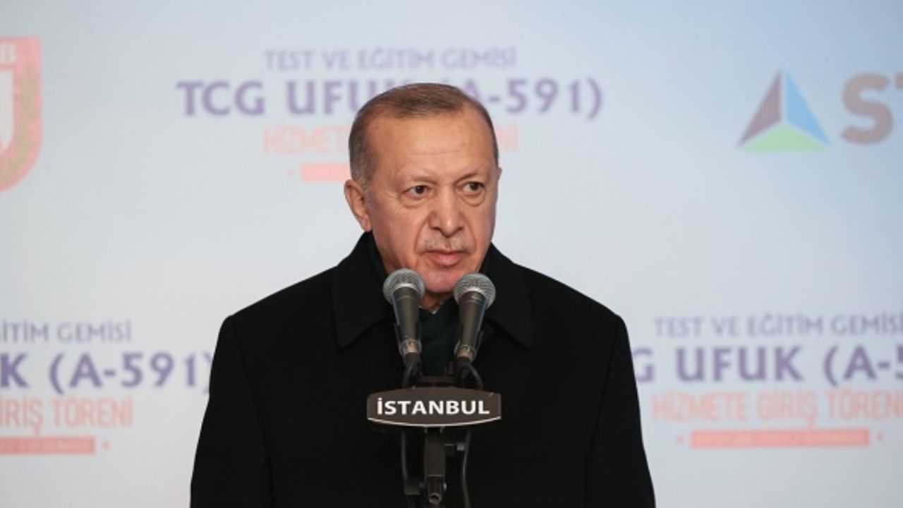 Erdoğan: Hedefimiz, savunma sanayiinde tam bağımsız bir Türkiye'dir