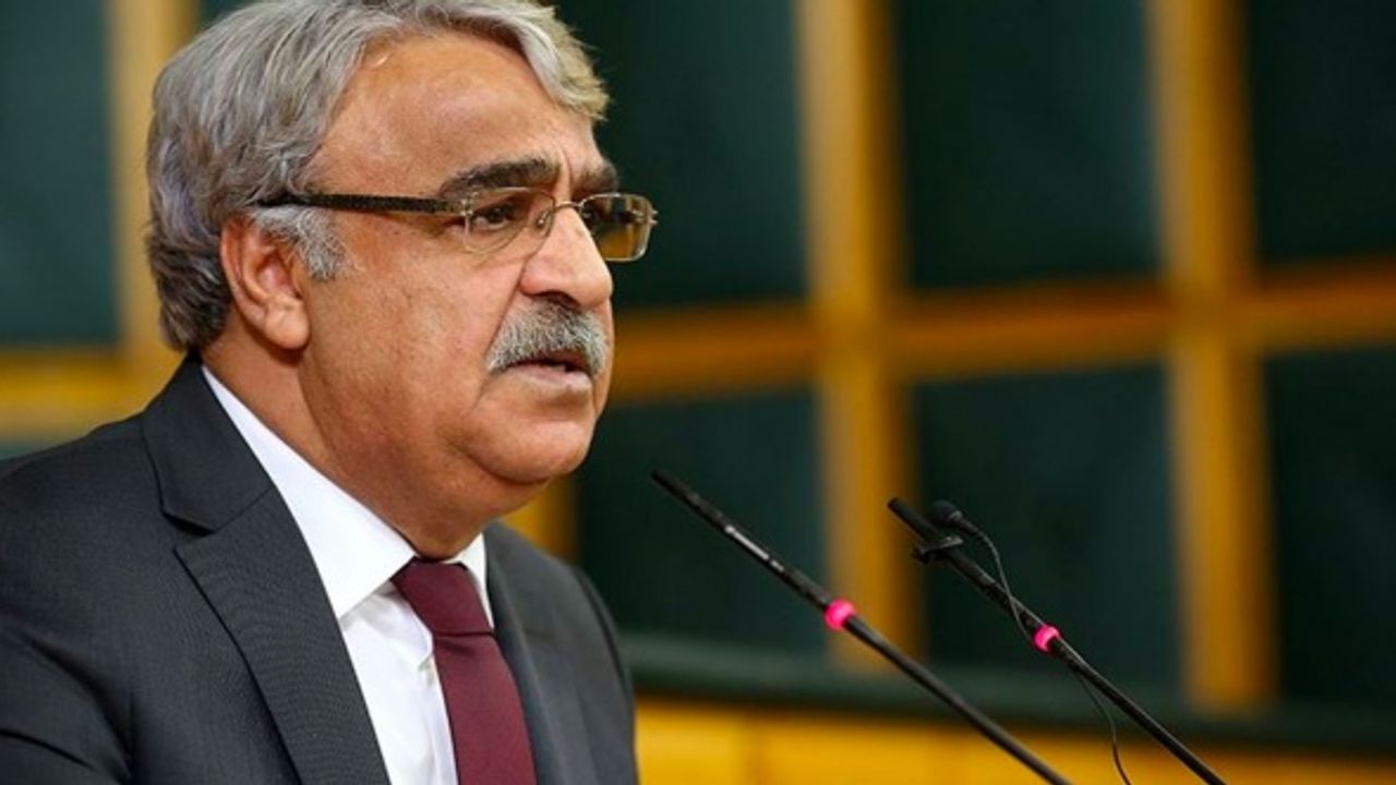 HDP Eş Genel Başkanı Sancar: İktidar, İstanbul ve diğer büyükşehir belediyelerini de gasp etme yoklamaları yapmakta