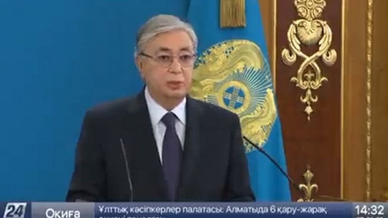 Kazakistan Devlet Başkanı Tokayev: Güvenlik güçlerine uyarı yapmadan ateş etme emri verdim