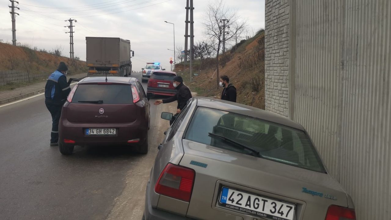 Kocaeli'de otomobilin çarptığı kişi yaralandı