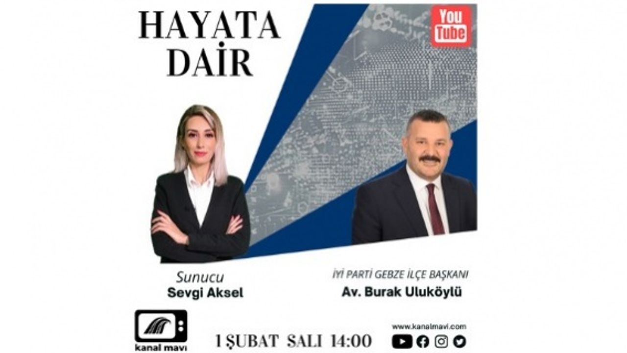Burak Uluköylü Kanal Mavi'ye konuk olacak