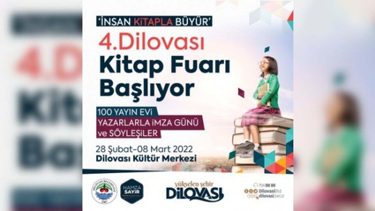Dilovası’nda 4. kitap fuarı başlıyor