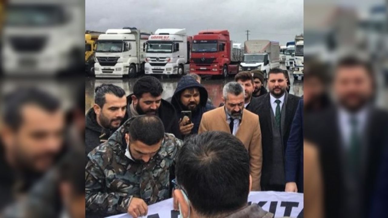 Gelecek Gebze'den kamyoncu esnafına destek!