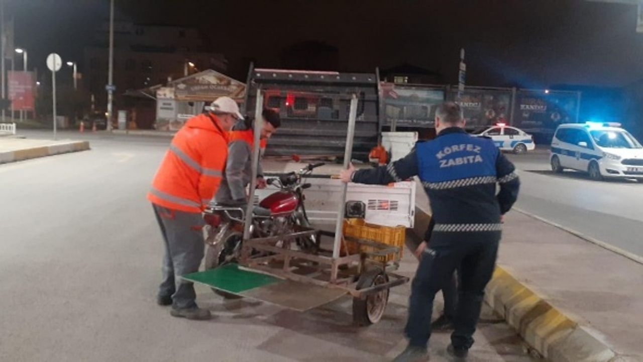 Körfez'de çekçekçilere yönelik denetimler sıklaştırıldı