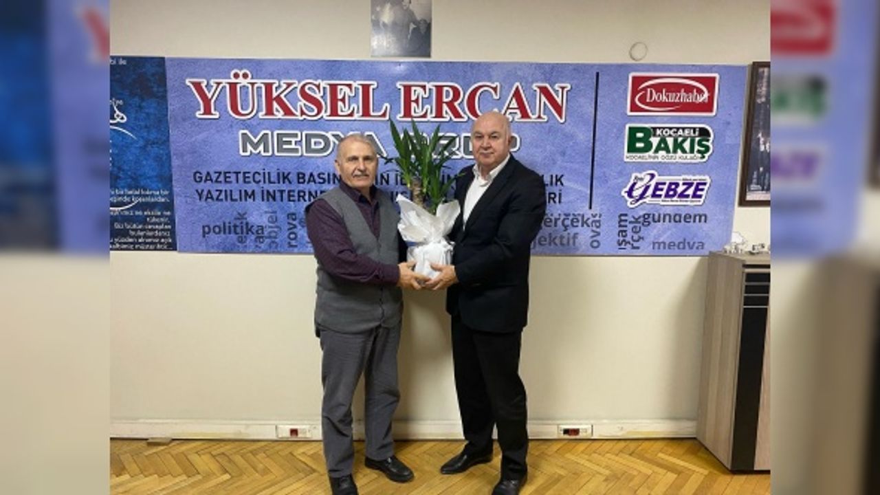 Kaşif Şahinkesen’den Yüksel Ercan Medya Gruba ziyaret