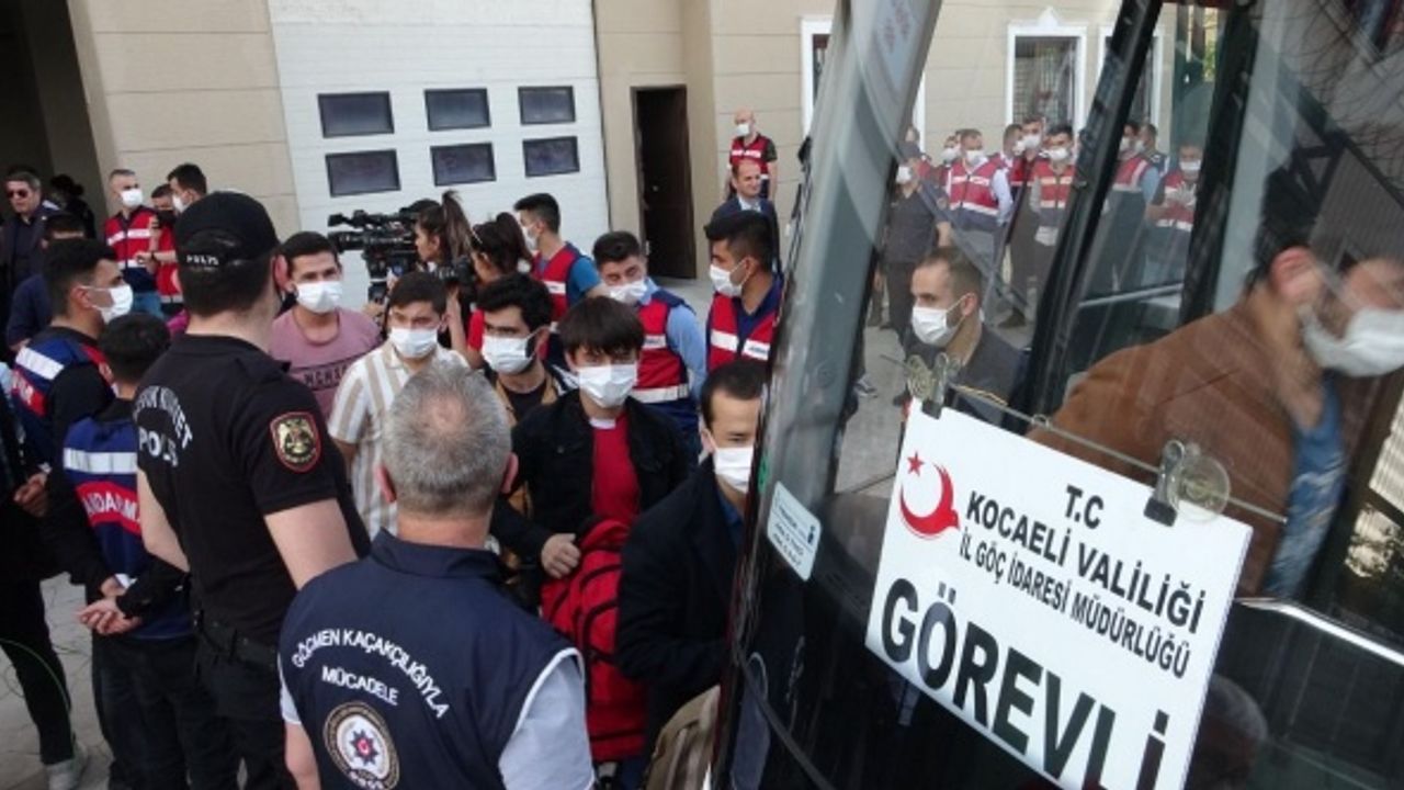 Kocaeli'de 5 yılda bakın kaç göçmen sınır dışı edildi