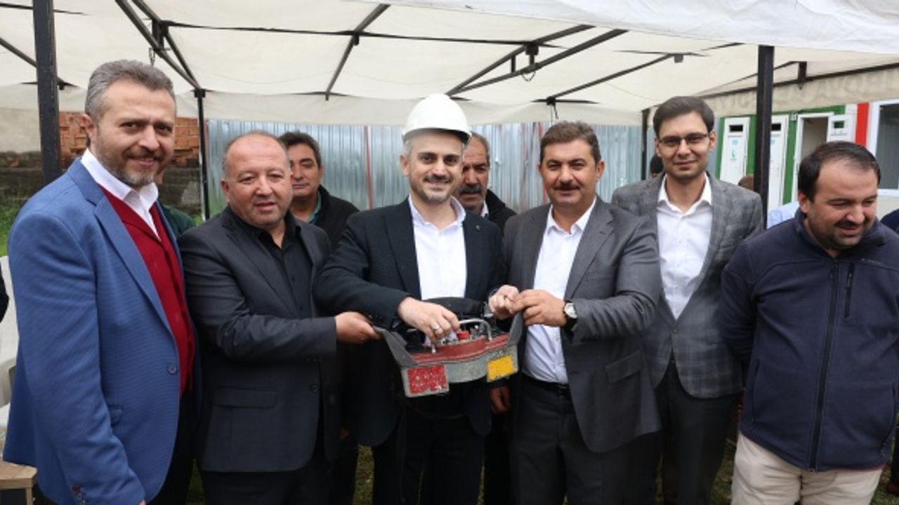 ASM ve hizmet binasının temeli atıldı