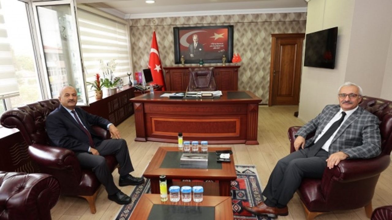 Başkan Büyükgöz’den Kaymakam Özyiğit’e Hayırlı Olsun Ziyareti