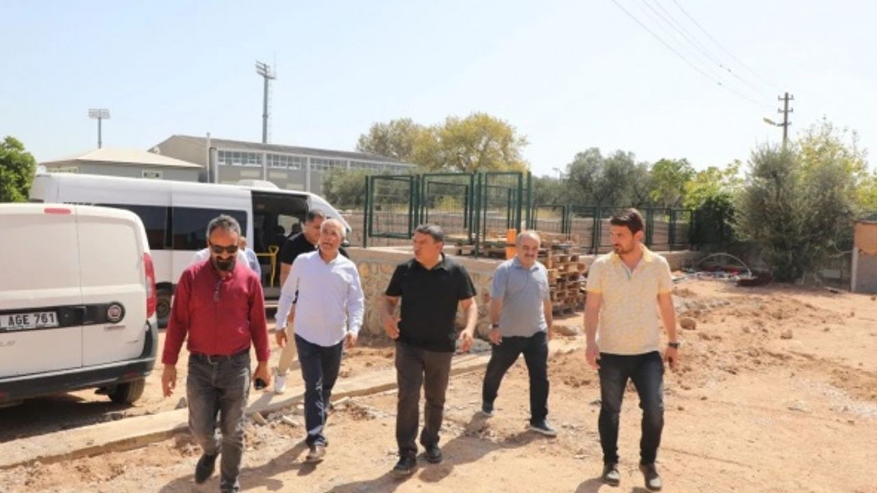 Hamza Şayir, hafta sonları da sahada!