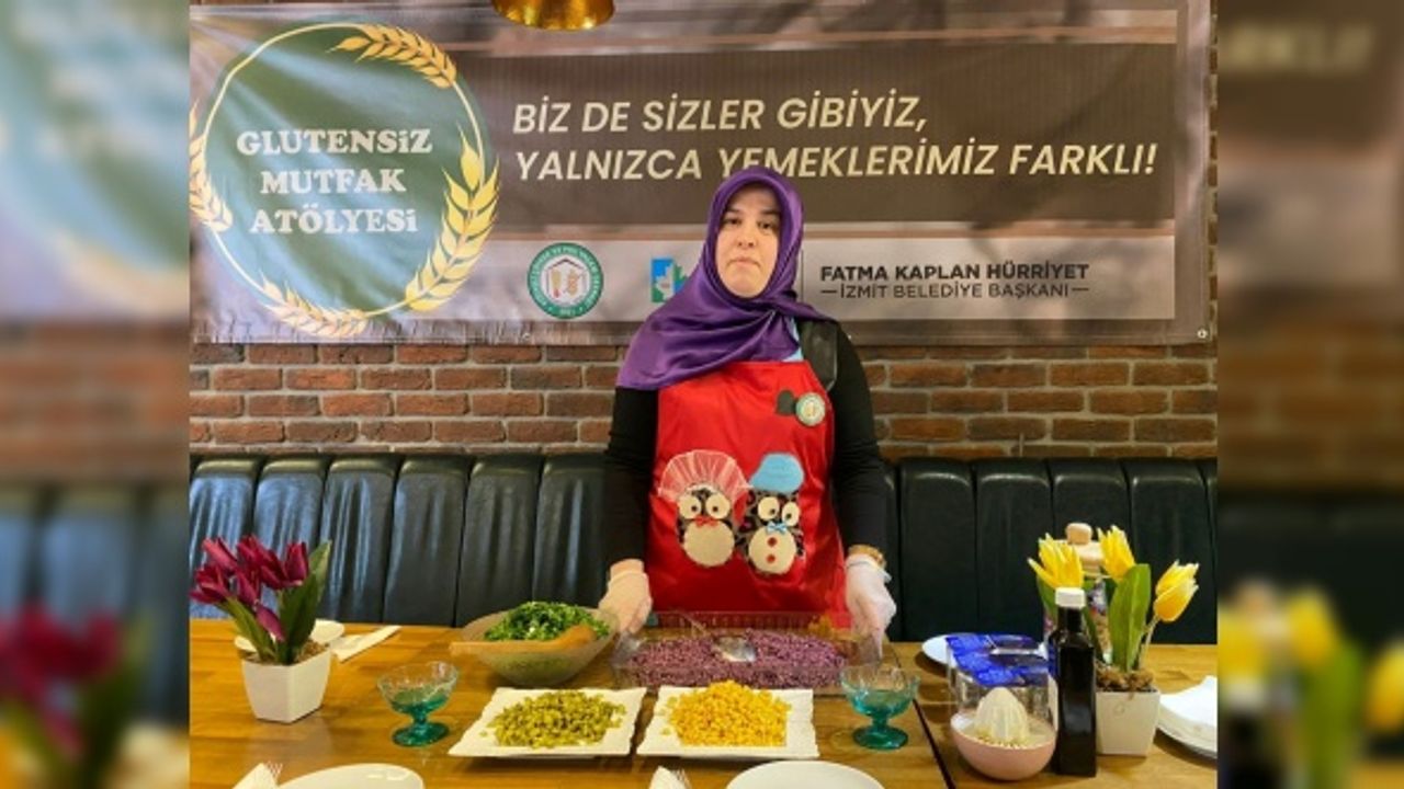 Çölyak ve PKU hastaları için 'Glütensiz Mutfak Atölyesi