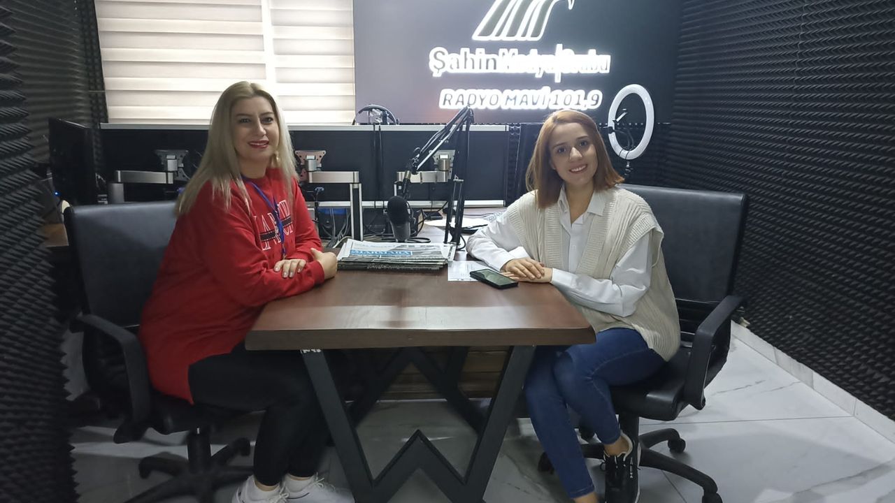 Aktolun Radyo Mavi'nin Konuğu Oldu