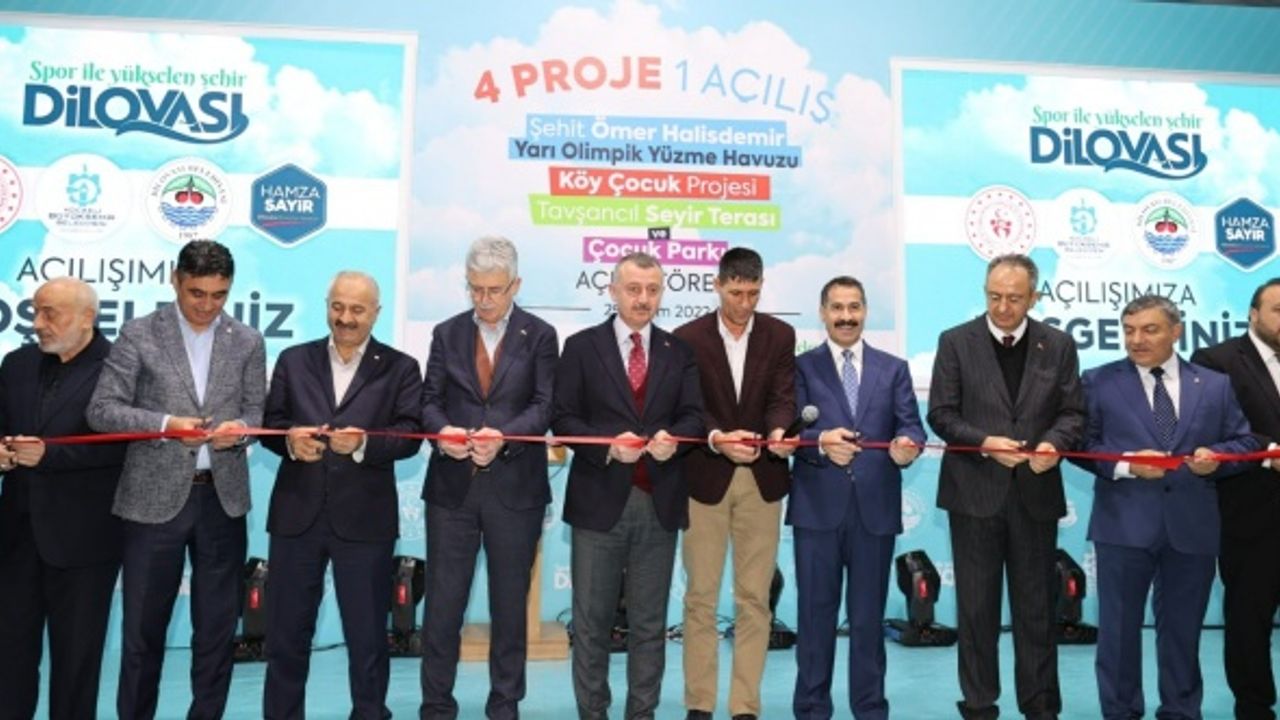 Dilovası’nda tek açılış ile dört tesis hizmete alındı