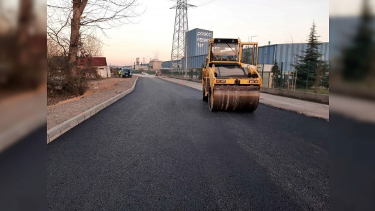 Alikahya Asım Kibar OSB yolunda genişletme
