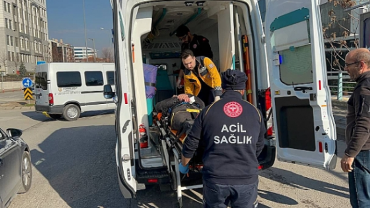 Gebze Mevlana'da Motosiklet sürücüsü yaralandı!