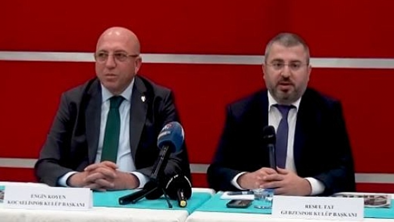 Gebzespor ve Kocaelispor depremzedeler için oynayacak