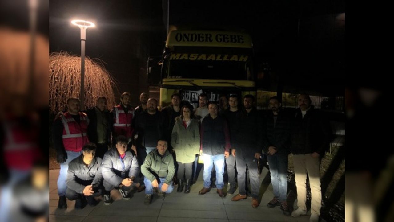 Kahramanmaraş’ta kurulacak aşevi için yola çıktılar