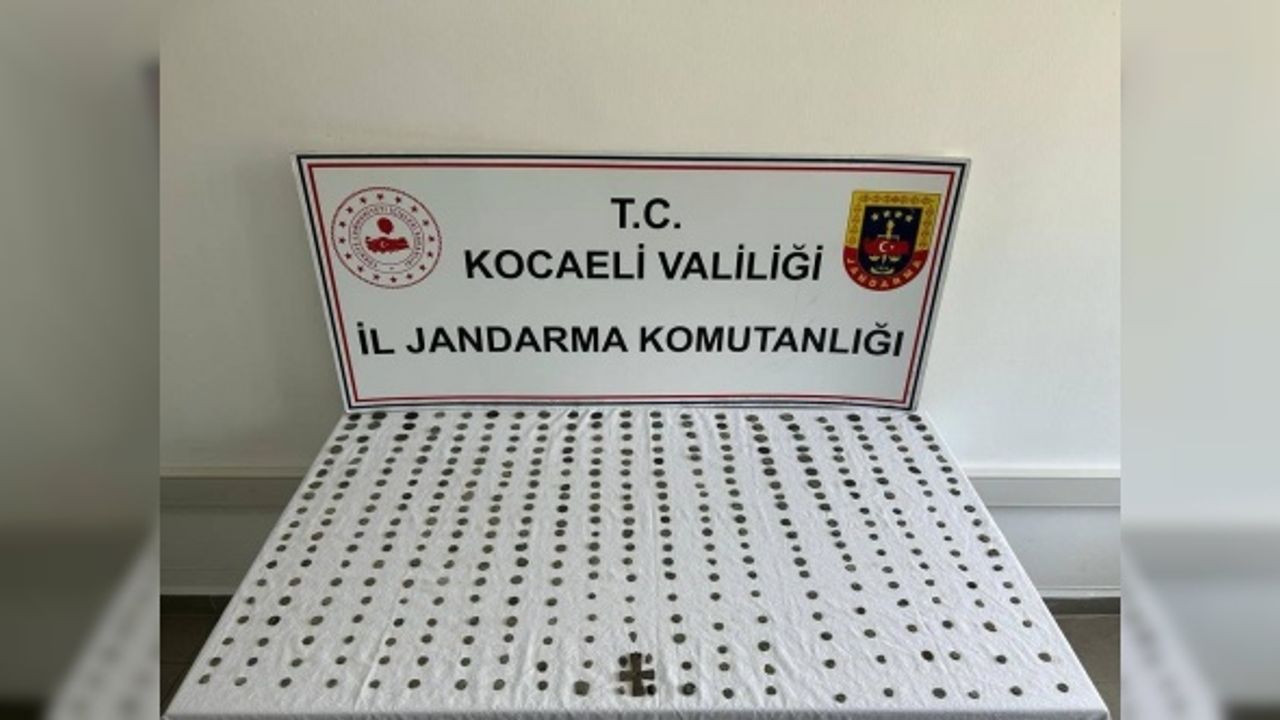 Kocaeli'de 505 tarihi eser ele geçirildi