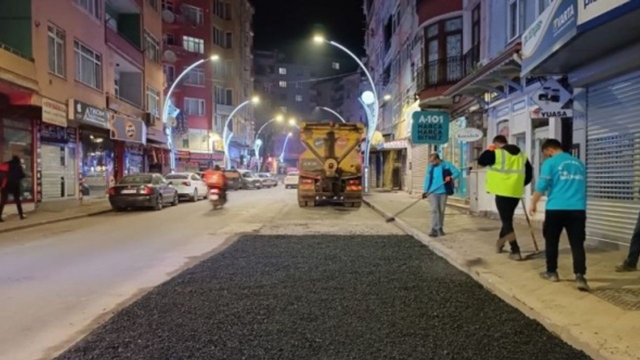 Yol Bakım Timi bozuk yol bırakmıyor