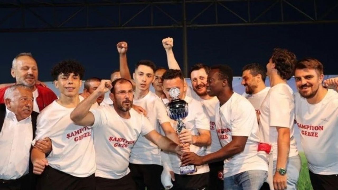 Gebze Belediyesi Ampute Futbol Takımı Süper Lig'e yükseldi