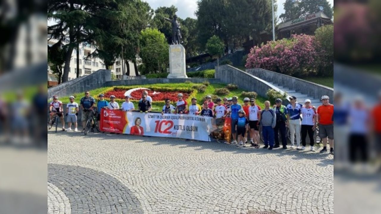 Pedallar İzmit'in kurtuluşu için çevrildi