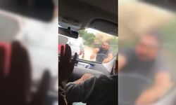 Kadın avukat ve eşine taşlı bıçaklı saldırı kamerada