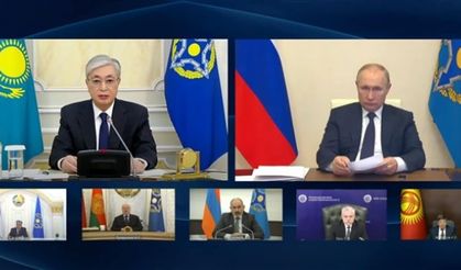 Kazakistan Cumhurbaşkanı Tokayev: Kazakistan'a yönelik silahlı eylemleri sert şekilde engelleyeceğiz