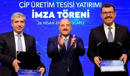Çip Üretim Tesisi Yatırımı İçin İmzalar Atıldı