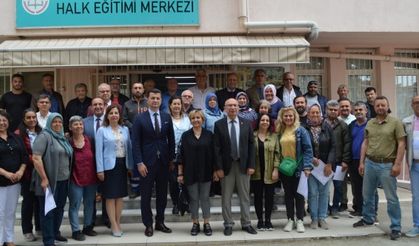 75 Kursiyere örtü altı sebze yetiştiriciliği belgesi