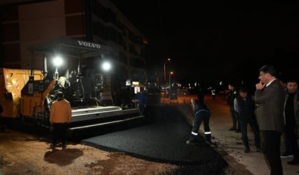 Akyol Sokağa 350 ton asfalt