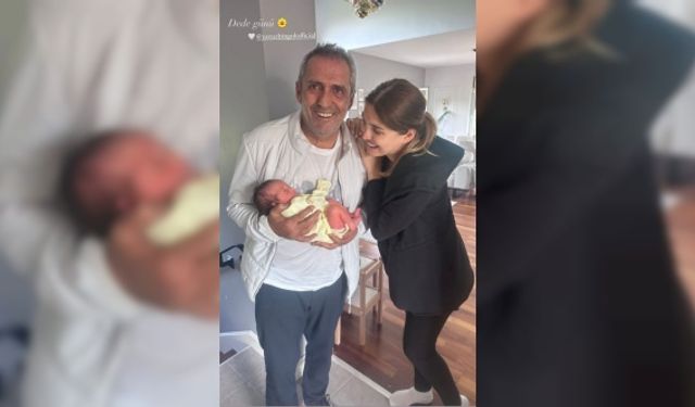 Yavuz Bingöl ikinci torununu kucağına aldı