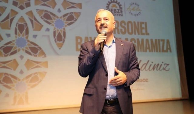 Başkan Büyükgöz'den belediye personeline müjde