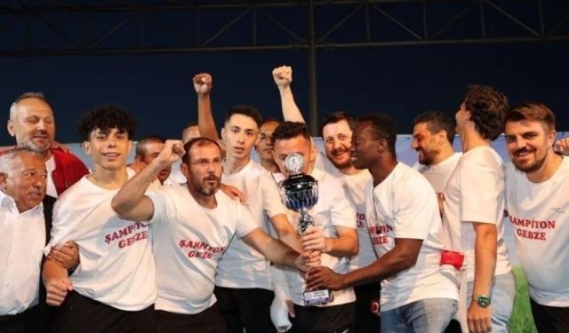 Gebze Belediyesi Ampute Futbol Takımı Süper Lig'e yükseldi