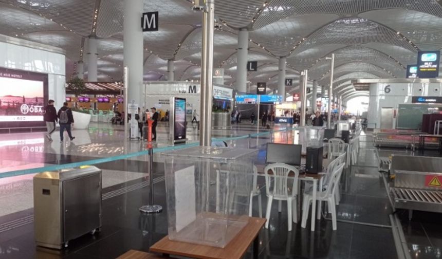 İstanbul Havalimanı'nda seçim sandıkları yeniden kuruldu