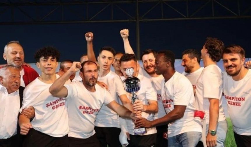 Gebze Belediyesi Ampute Futbol Takımı Süper Lig'e yükseldi